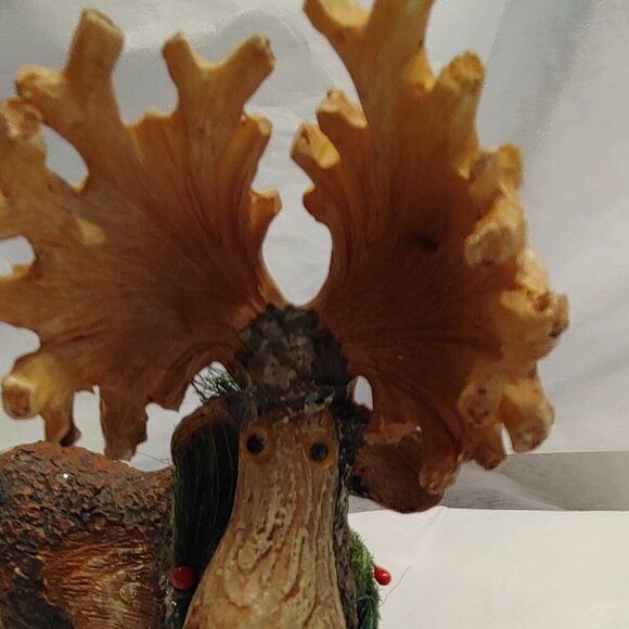 Humor Long Face Wild Moose Figurine - Picture 5 of 5